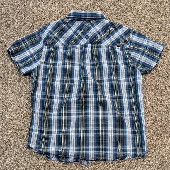 Prana Murdock Men's Size Small Casual Short Sleeve Slim Fit Shirt - Picture 2 of 3